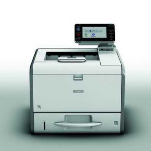 Drucker RICOH SP 4520dn gebraucht in einem modernen Büro