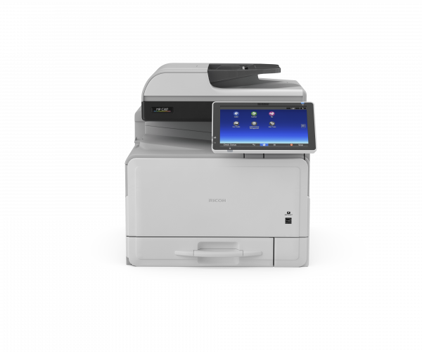 RICOH MP C307spf gebraucht in einem modernen Büro