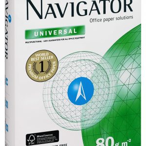 Kopierpapier Navigator A4 80gr in einer Büroumgebung