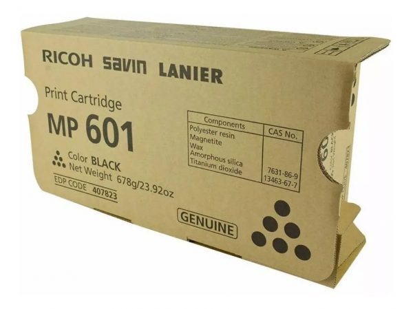 Original RICOH Toner MP 601 für Drucker in einer Büroumgebung