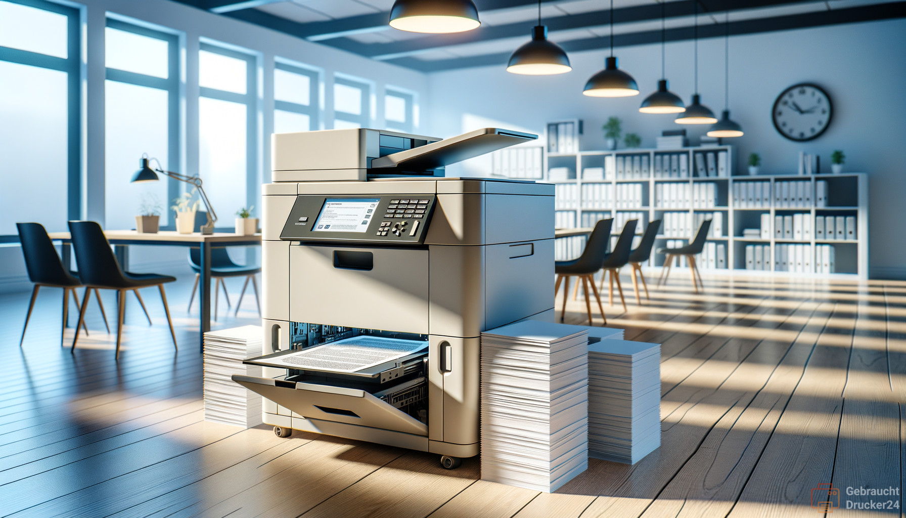 Illustration for section: refurbished bürodrucker