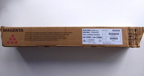 Original RICOH MP C5501/5000 Magenta Tonerpatrone für gestochen scharfe Farbdrucke
