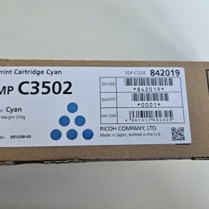 Original RICOH MP C5502/C3502 Cyan Tonerpatrone für hochwertige Farbdrucke
